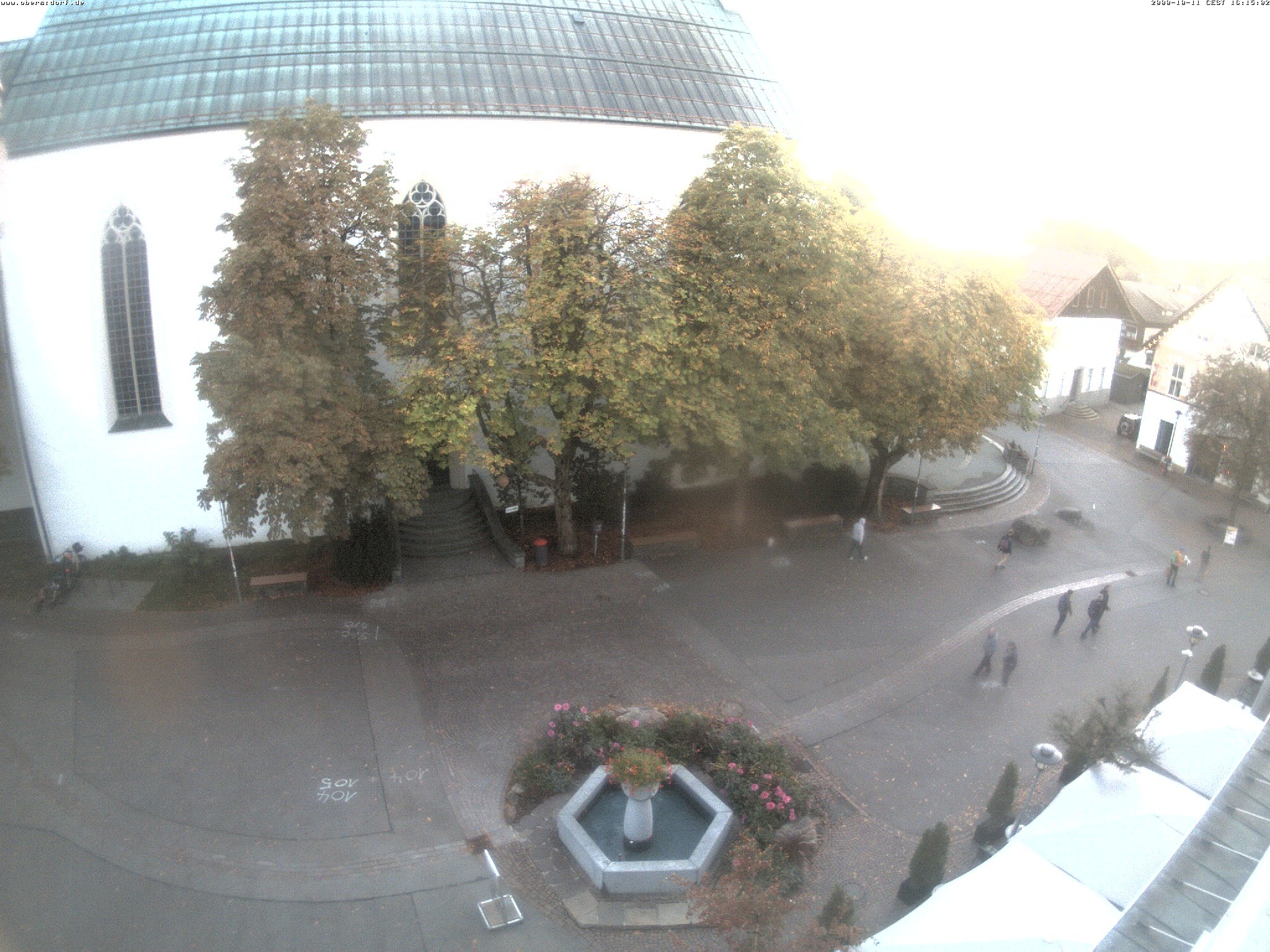 Archiv Foto Webcam Oberstdorf Markplatz
