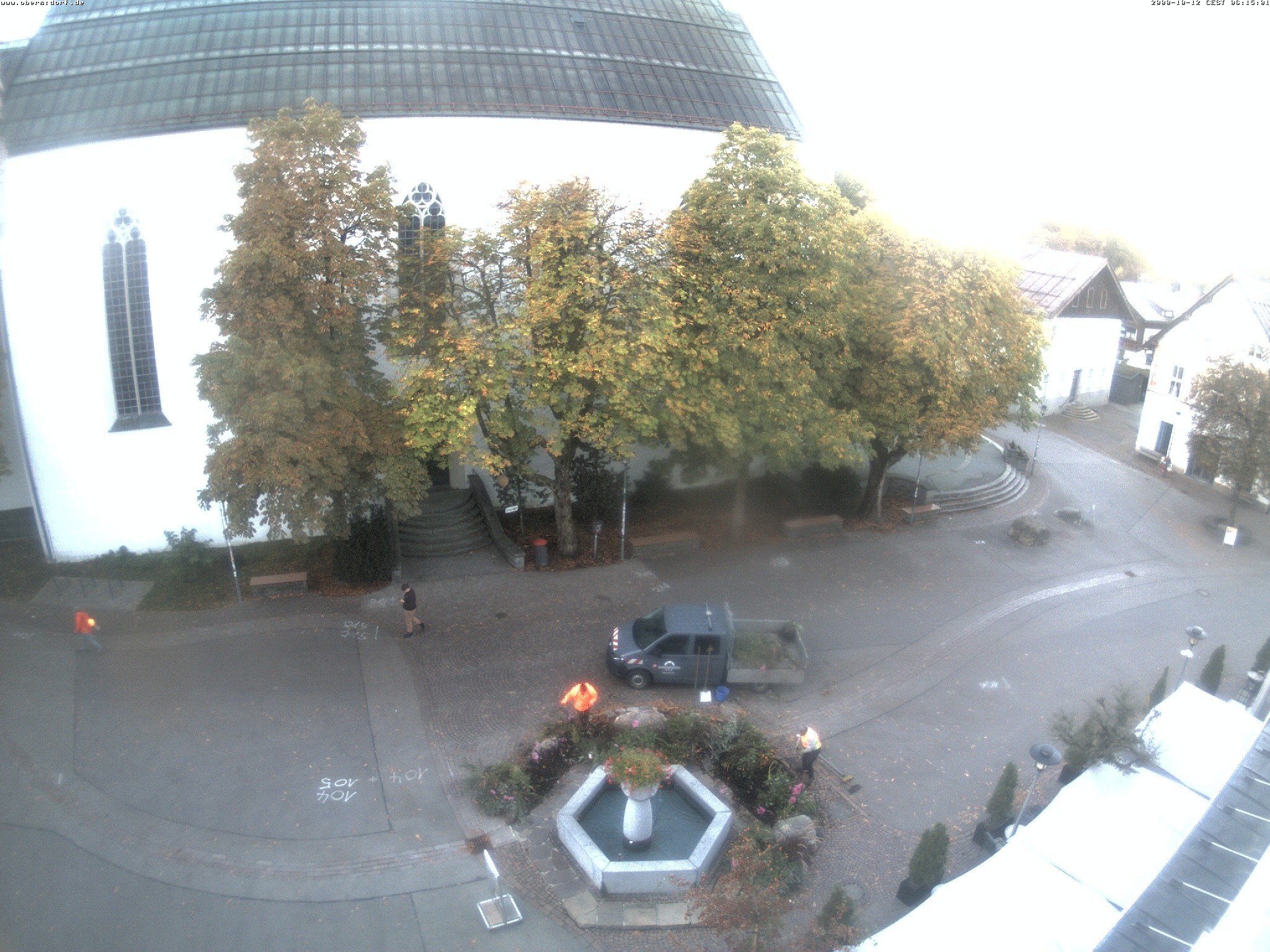 Archiv Foto Webcam Oberstdorf Markplatz