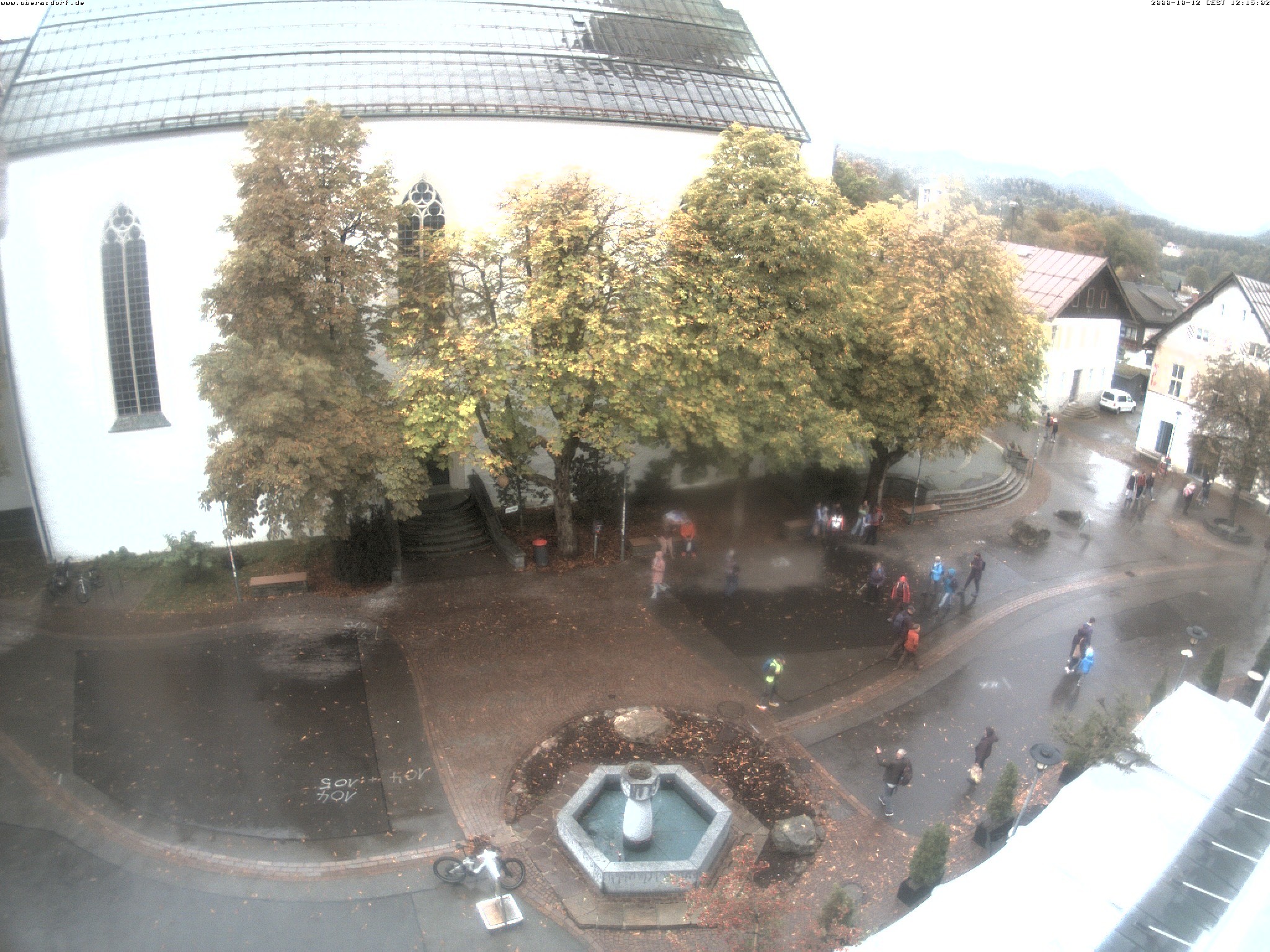 Archiv Foto Webcam Oberstdorf Markplatz