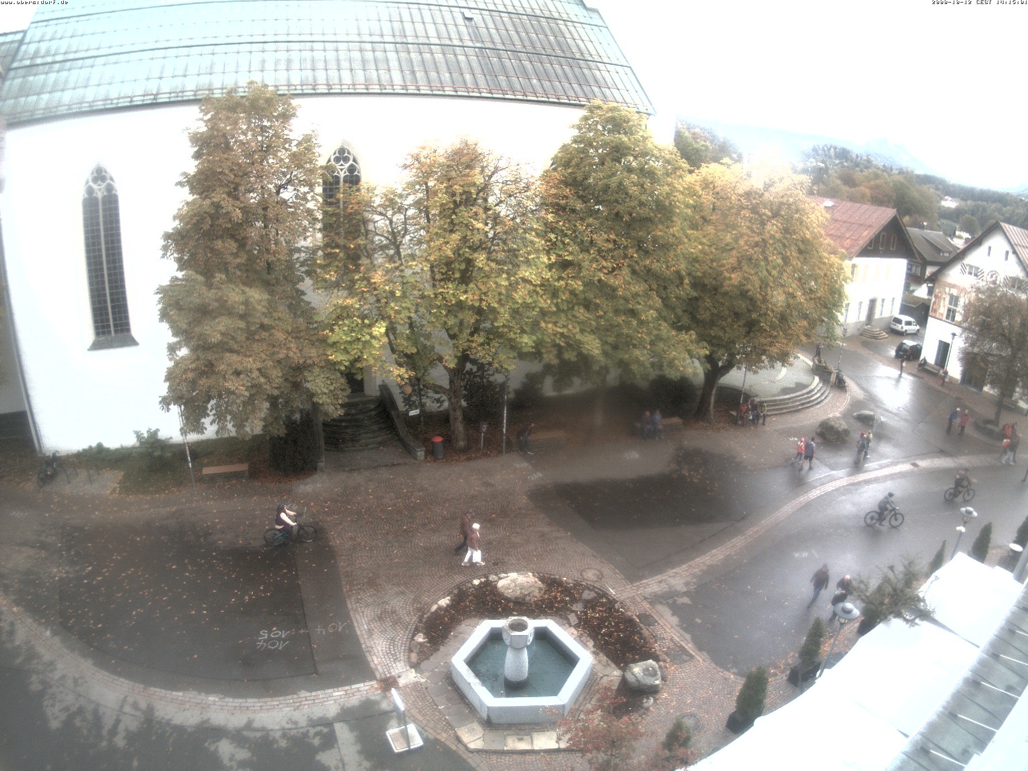 Archiv Foto Webcam Oberstdorf Markplatz