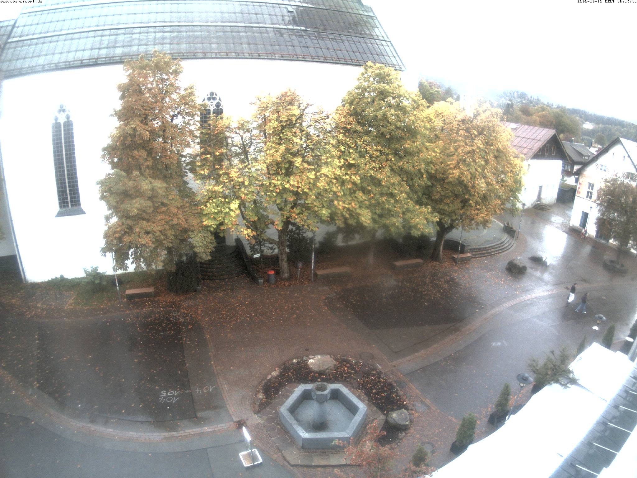 Archiv Foto Webcam Oberstdorf Markplatz
