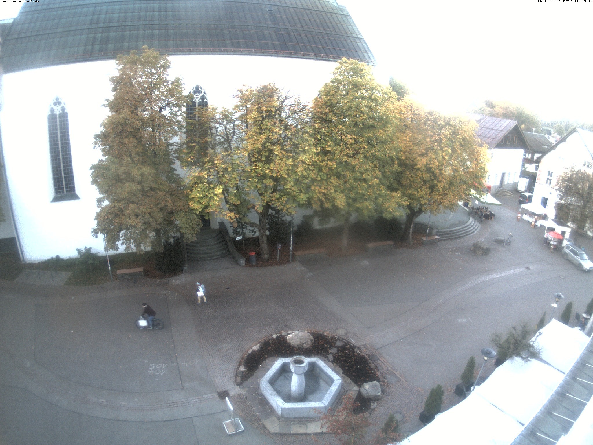Archiv Foto Webcam Oberstdorf Markplatz