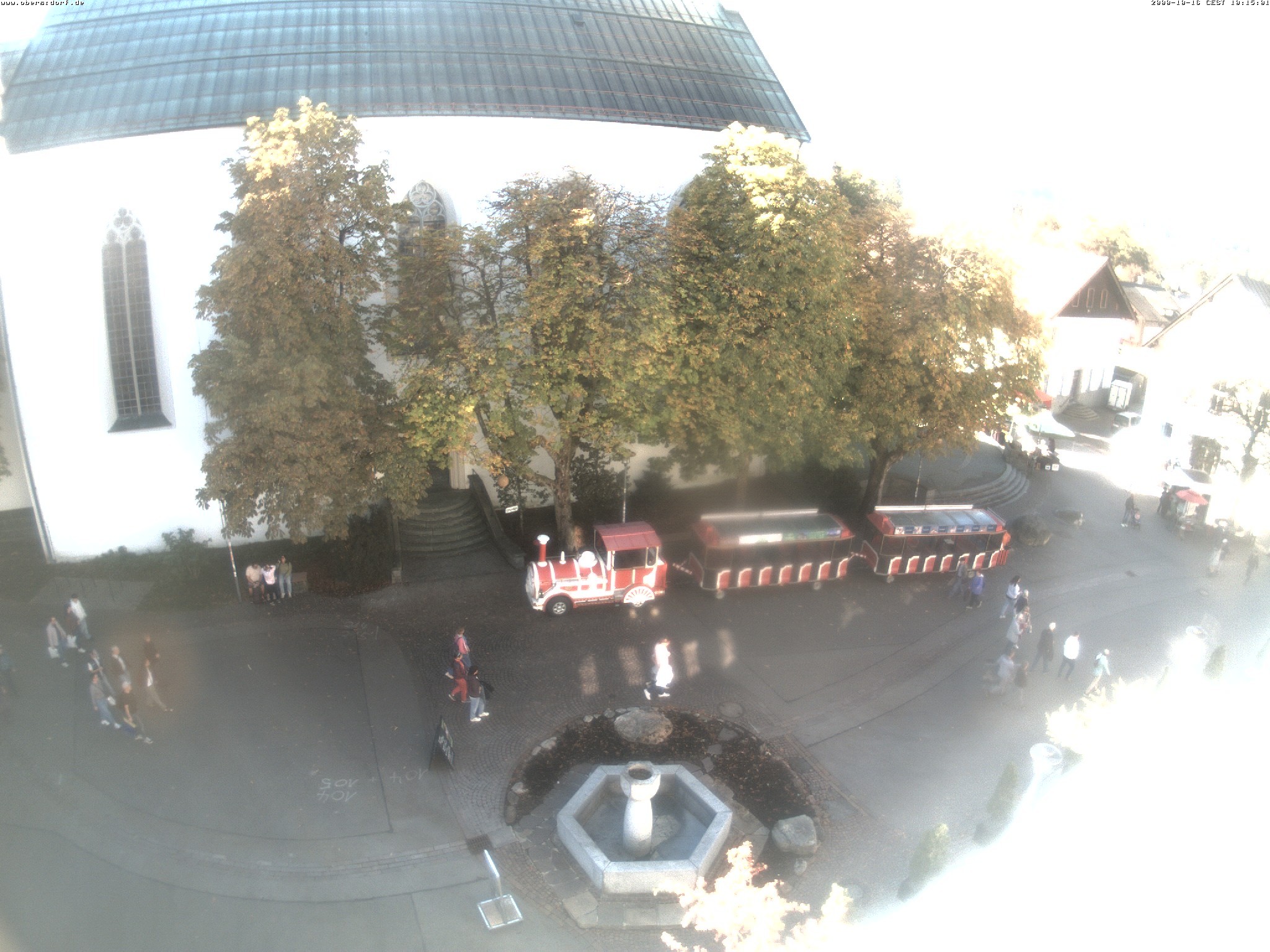 Archiv Foto Webcam Oberstdorf Markplatz