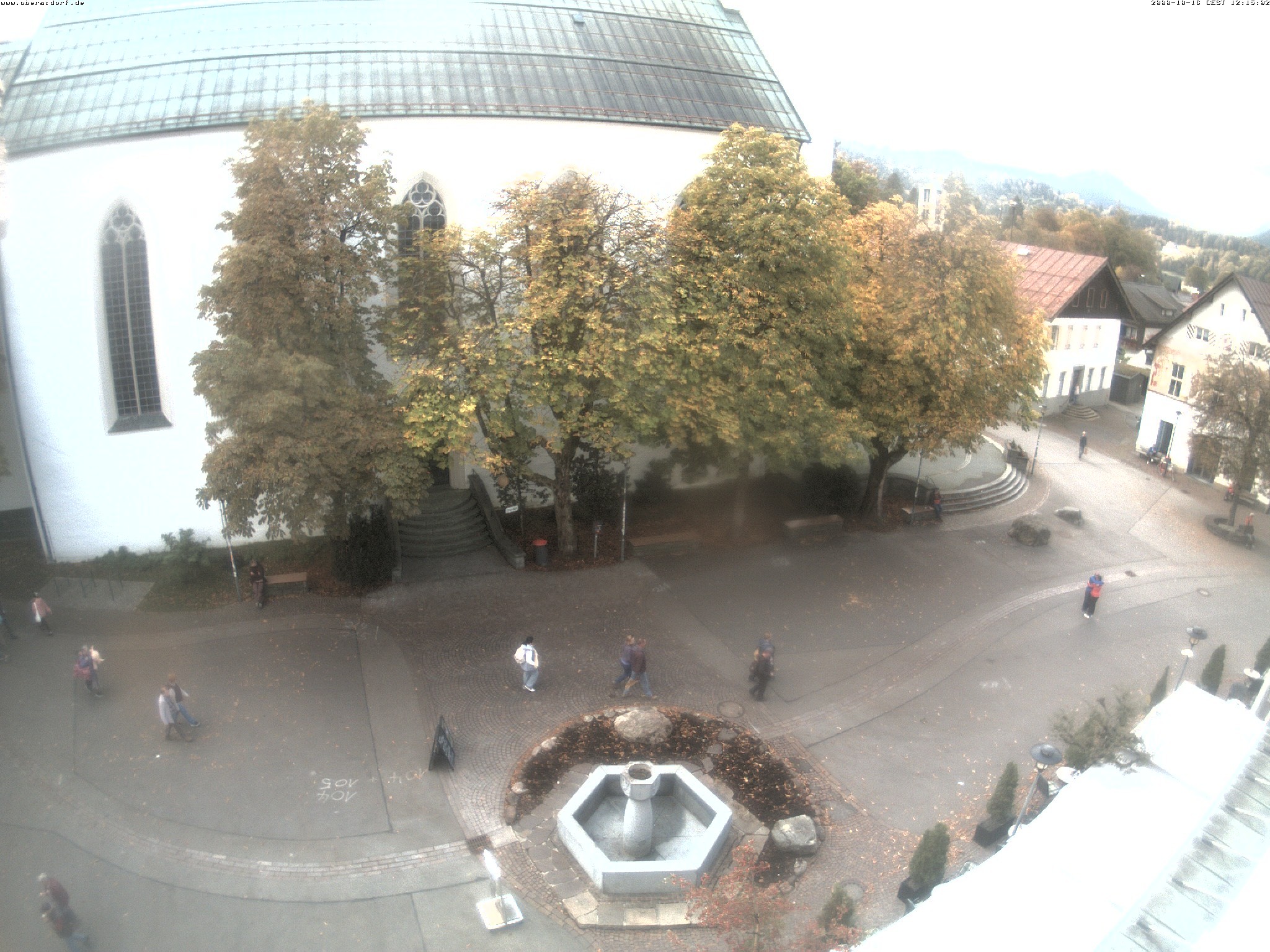 Archiv Foto Webcam Oberstdorf Markplatz