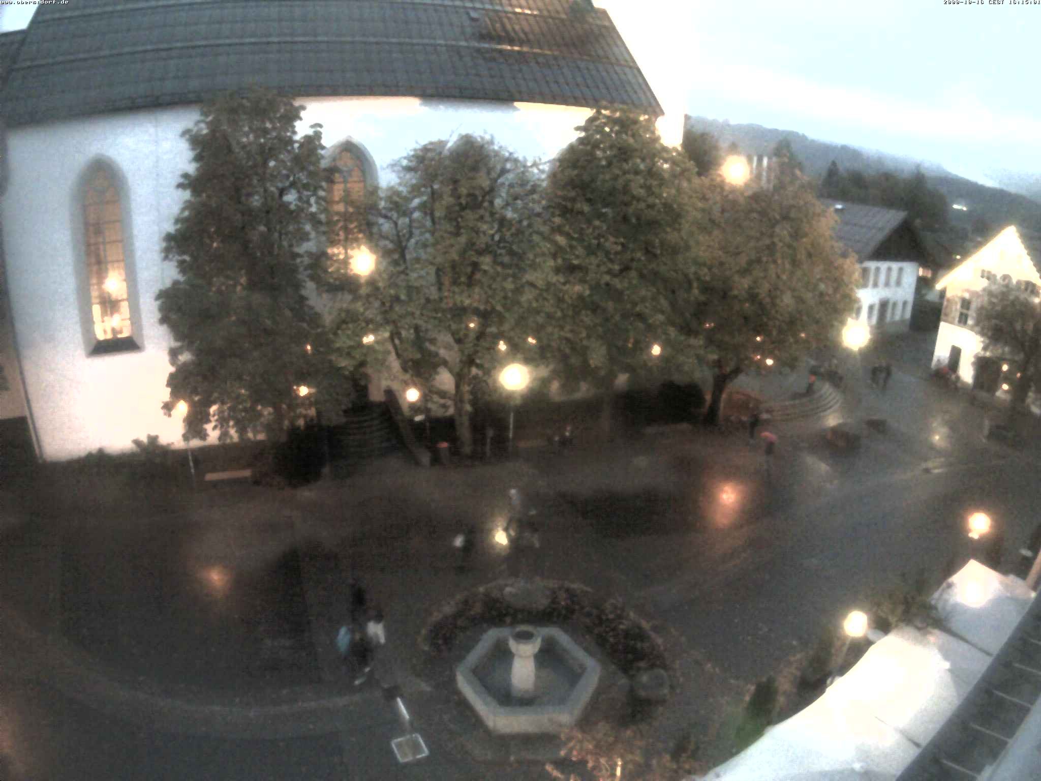 Archiv Foto Webcam Oberstdorf Markplatz