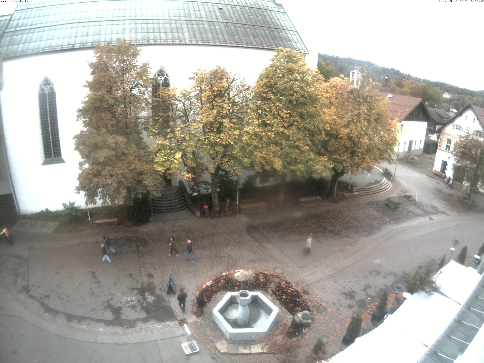 Archived image Webcam Oberstdorf Town Square