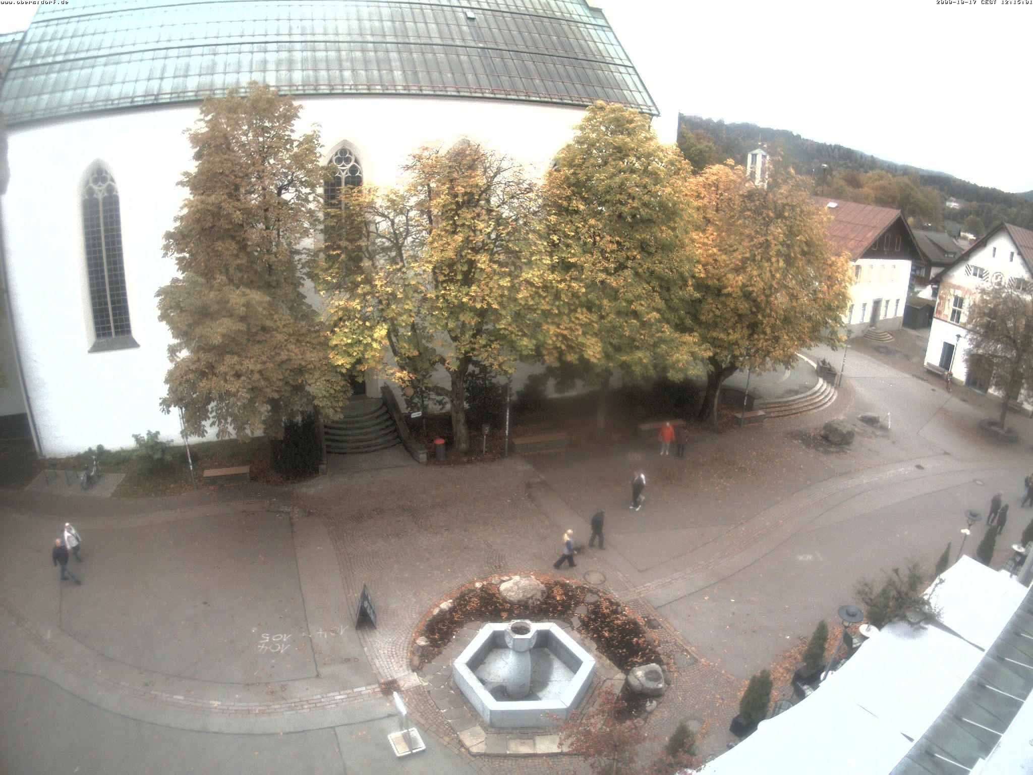 Archived image Webcam Oberstdorf Town Square