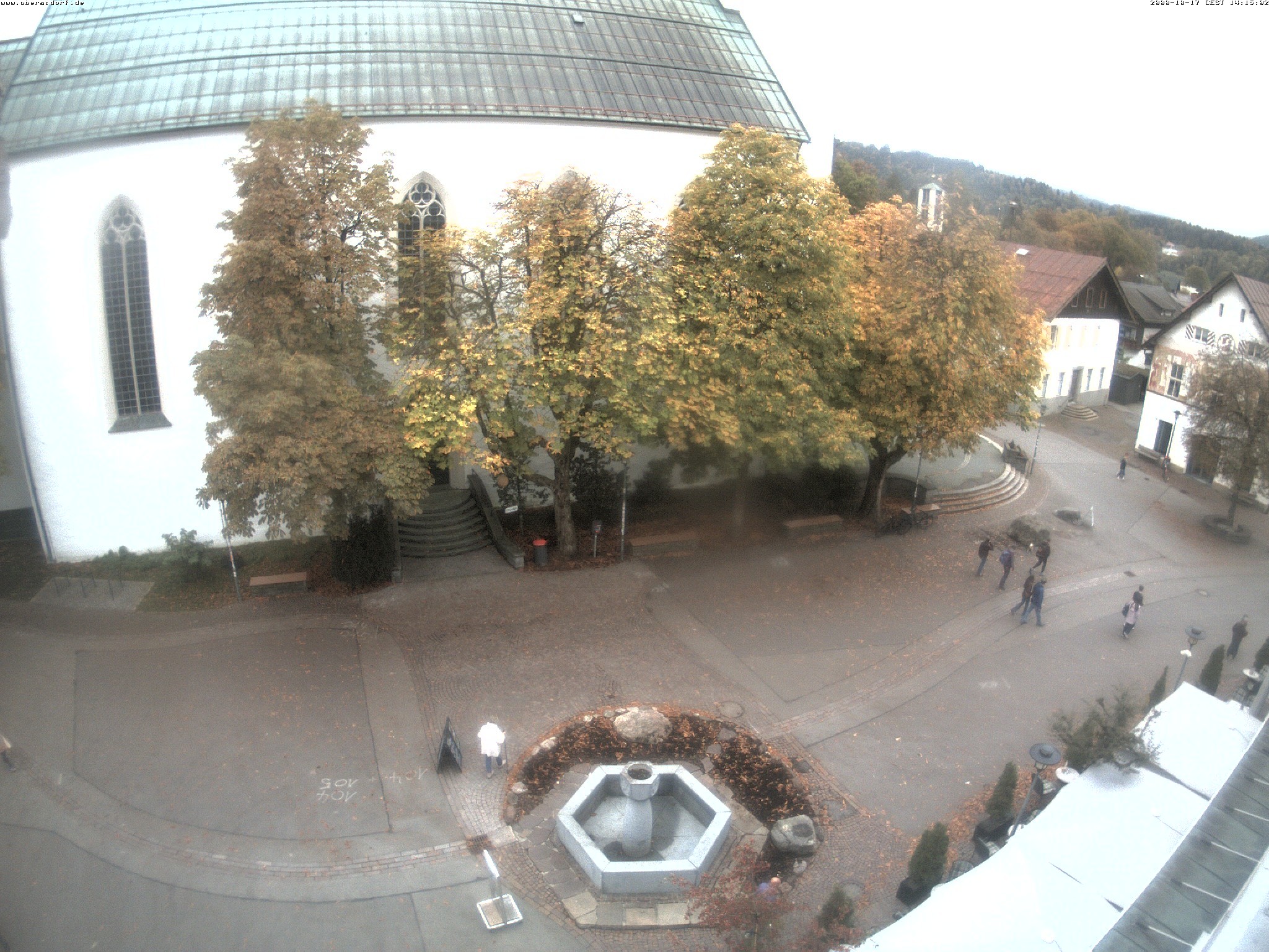 Archived image Webcam Oberstdorf Town Square