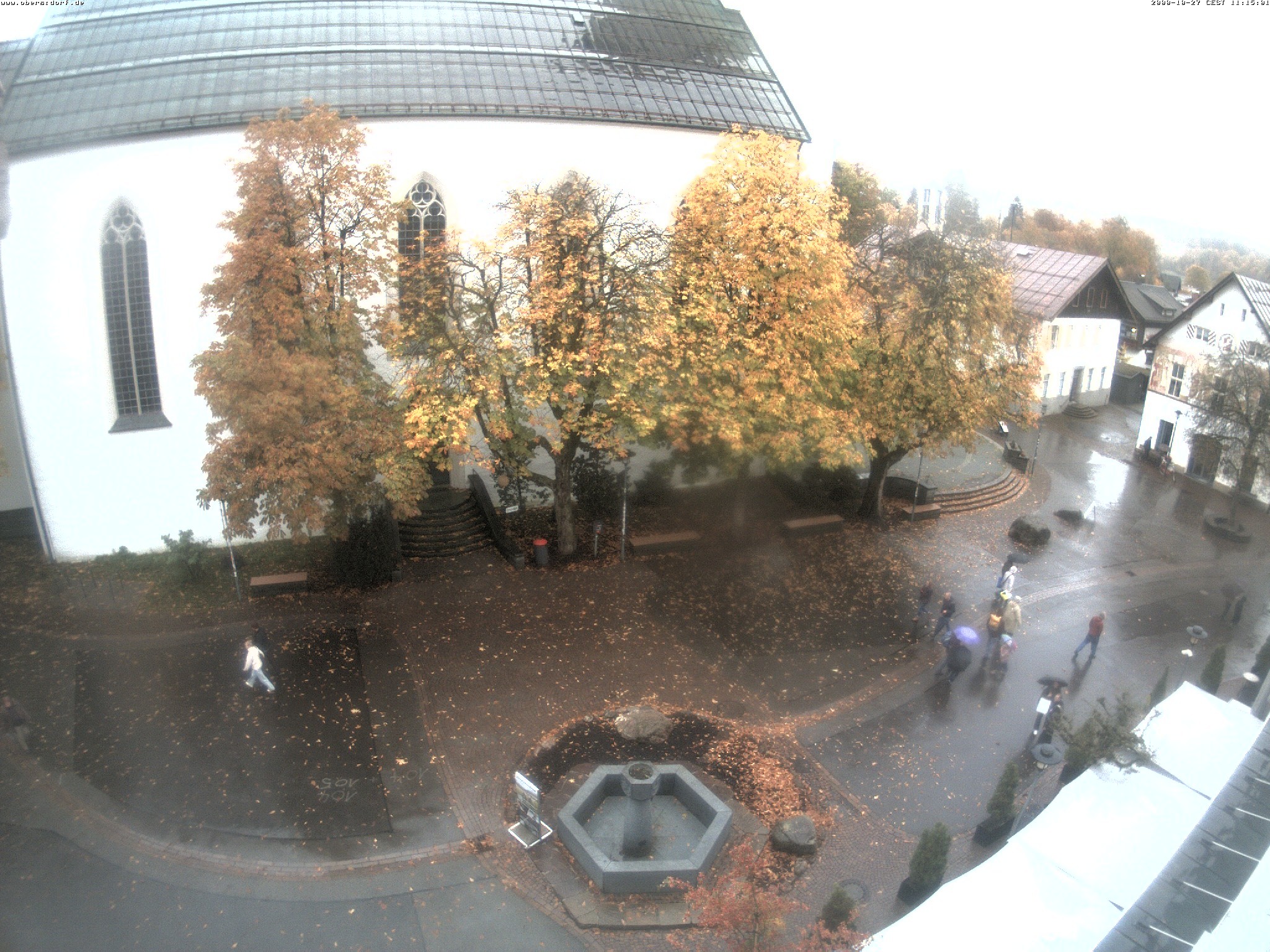 Archiv Foto Webcam Oberstdorf Markplatz