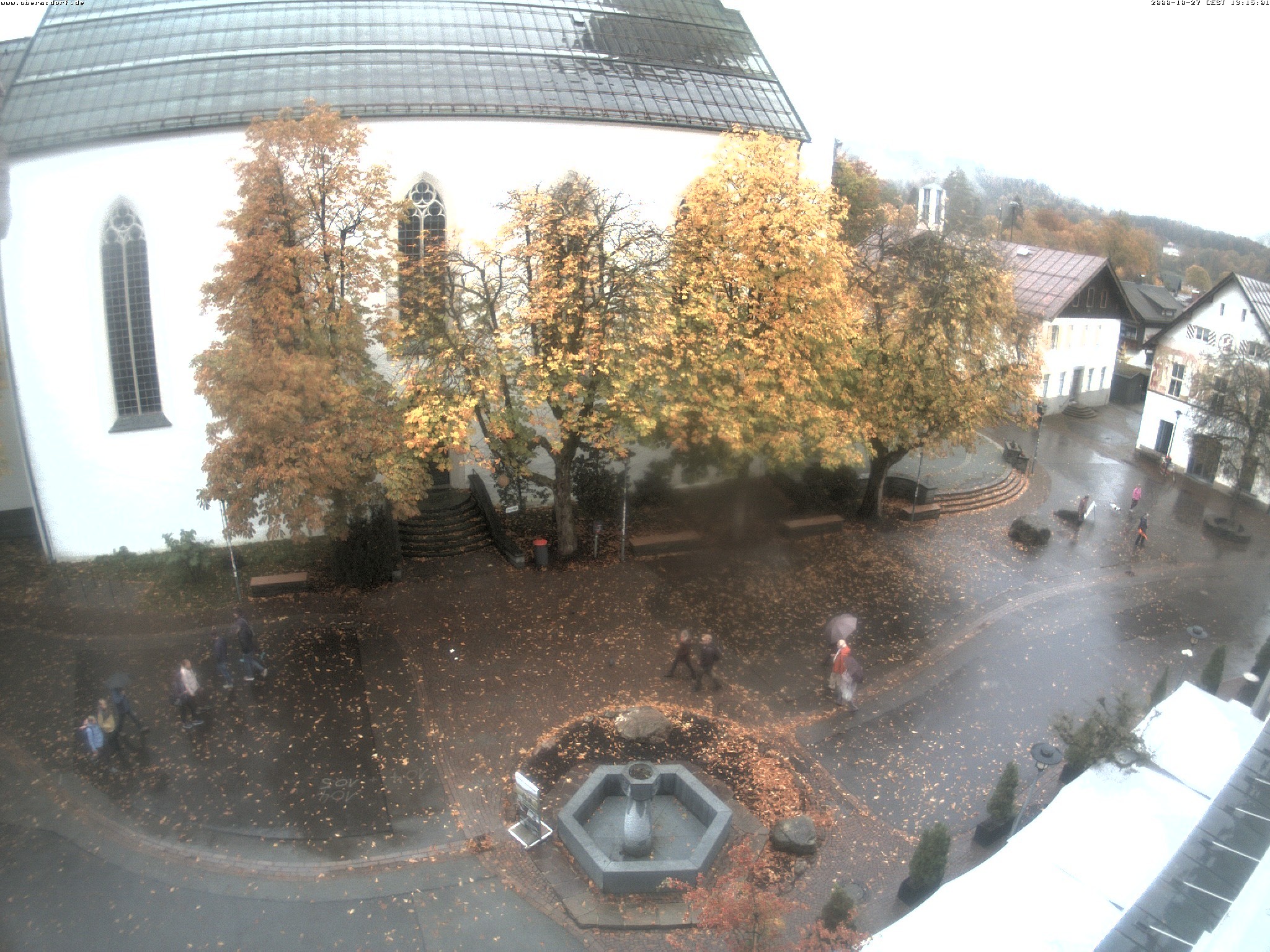 Archiv Foto Webcam Oberstdorf Markplatz
