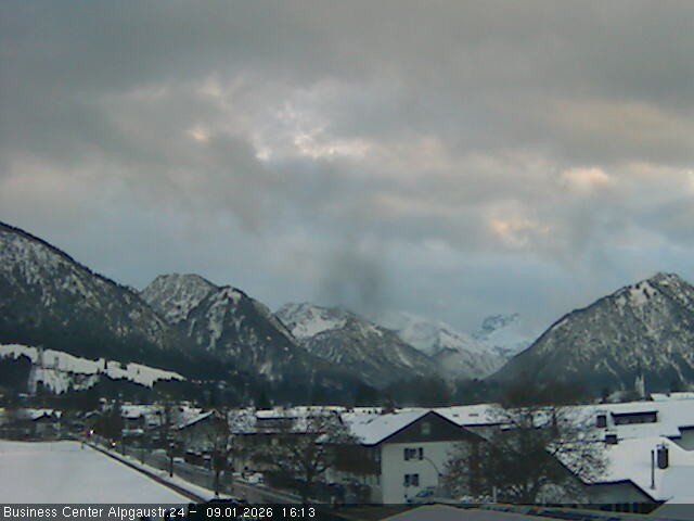 Archived image Webcam At the outskirts of Oberstdorf