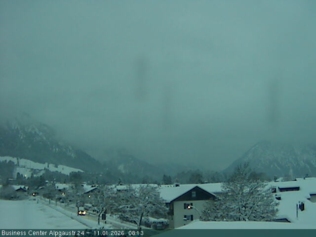 Archiv Foto Webcam Ortseingang Oberstdorf