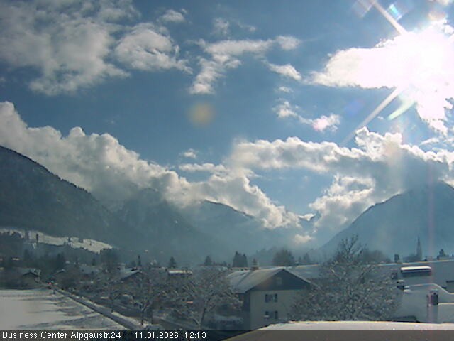 Archived image Webcam At the outskirts of Oberstdorf