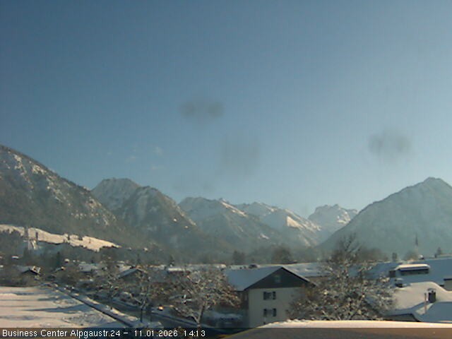 Archived image Webcam At the outskirts of Oberstdorf