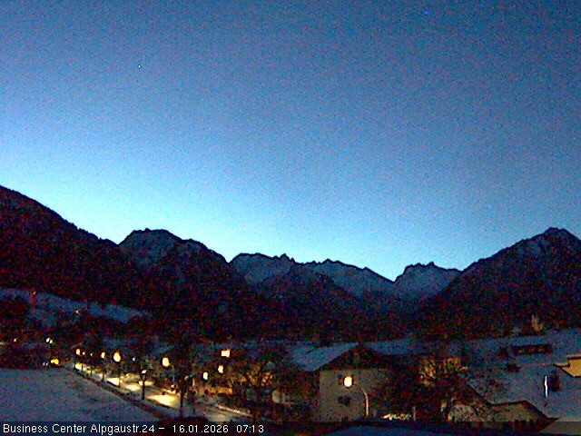 Archived image Webcam At the outskirts of Oberstdorf