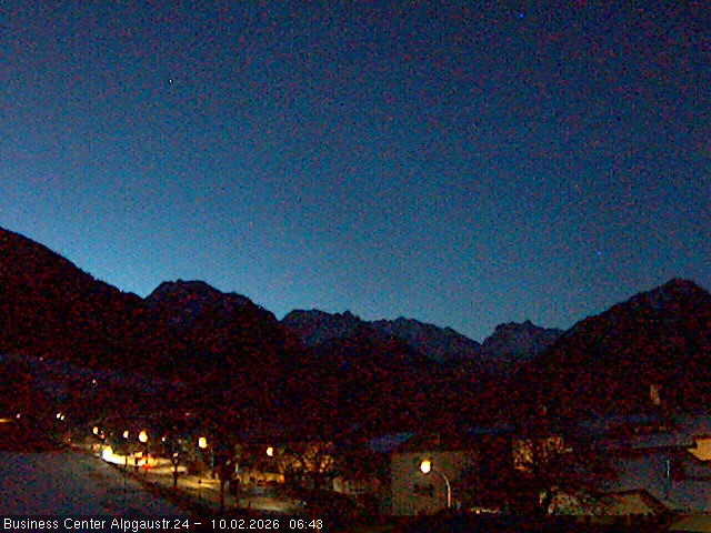 Archiv Foto Webcam Ortseingang Oberstdorf