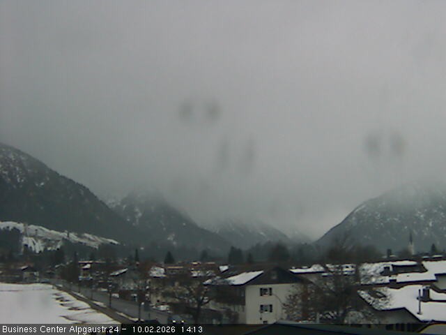 Archiv Foto Webcam Ortseingang Oberstdorf