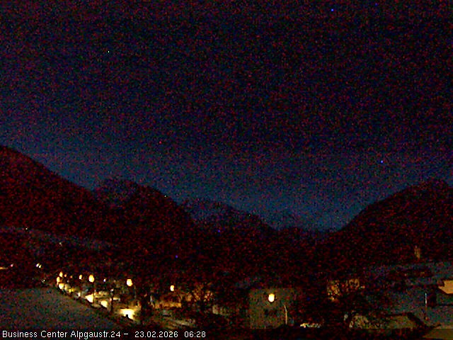 Archiv Foto Webcam Ortseingang Oberstdorf
