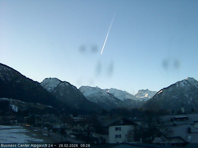 Archived image Webcam At the outskirts of Oberstdorf