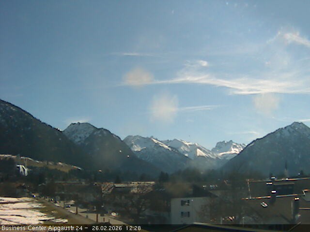 Archived image Webcam At the outskirts of Oberstdorf