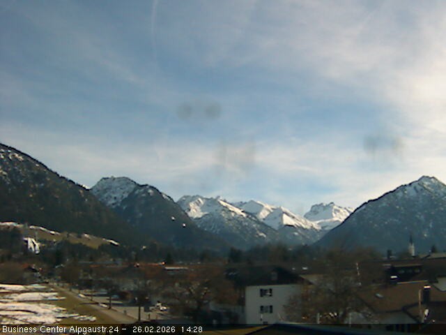 Archived image Webcam At the outskirts of Oberstdorf