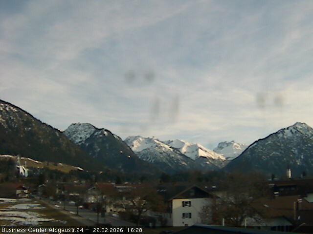 Archived image Webcam At the outskirts of Oberstdorf