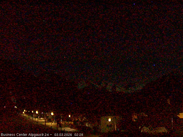 Archiv Foto Webcam Ortseingang Oberstdorf