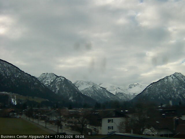 Archiv Foto Webcam Ortseingang Oberstdorf