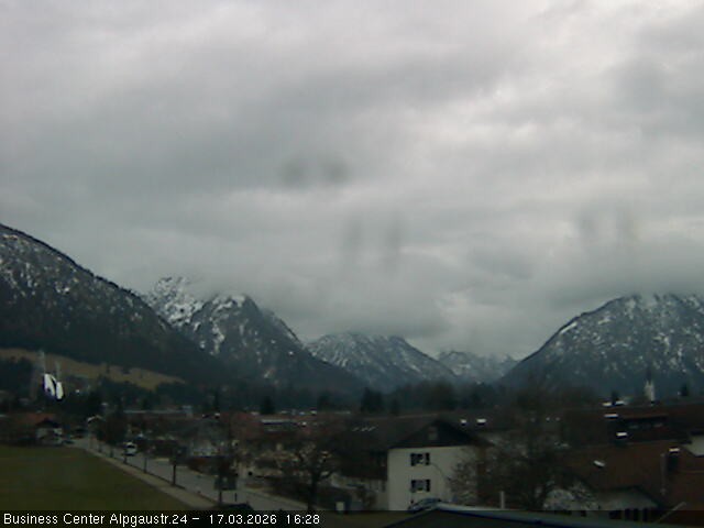 Archiv Foto Webcam Ortseingang Oberstdorf