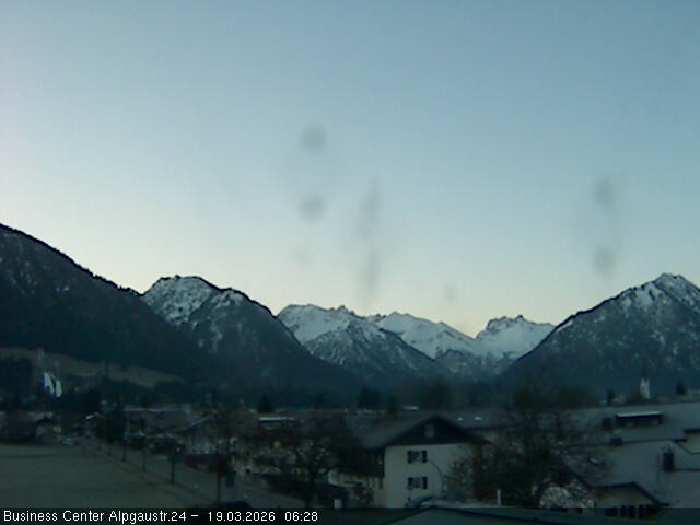 Archived image Webcam At the outskirts of Oberstdorf