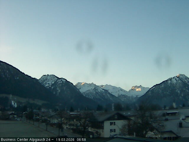 Archived image Webcam At the outskirts of Oberstdorf