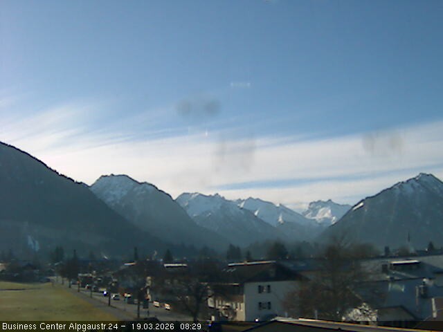 Archived image Webcam At the outskirts of Oberstdorf