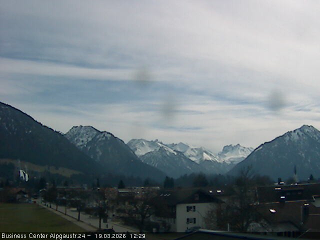 Archived image Webcam At the outskirts of Oberstdorf