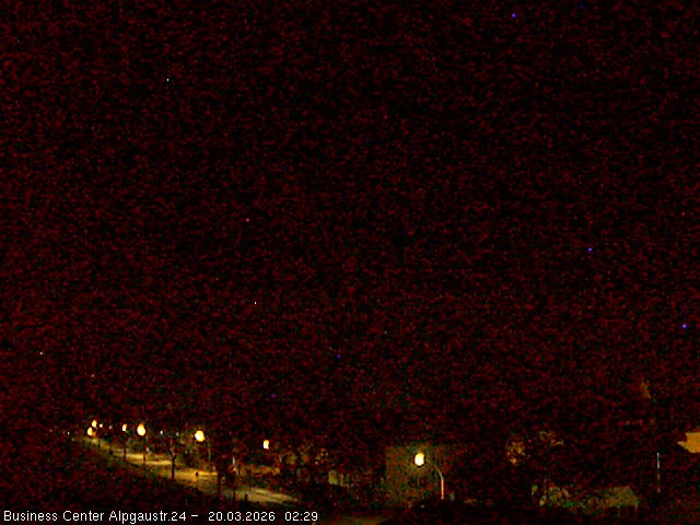 Archiv Foto Webcam Ortseingang Oberstdorf