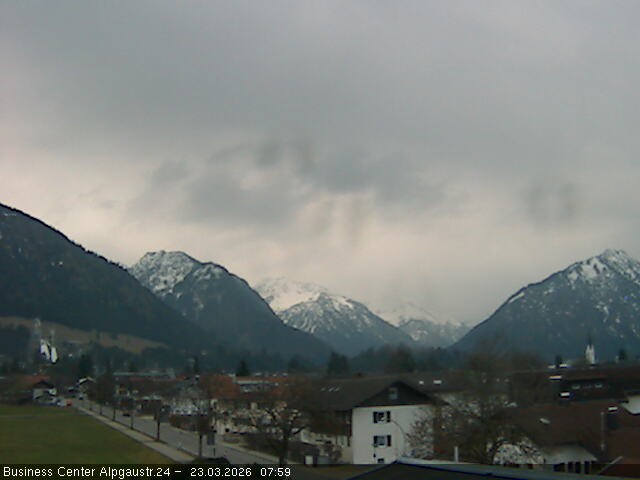 Archived image Webcam At the outskirts of Oberstdorf