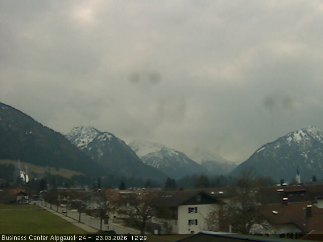 Archived image Webcam At the outskirts of Oberstdorf