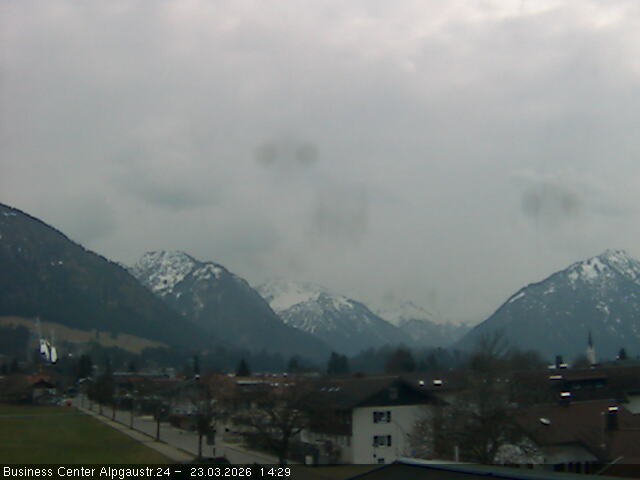 Archived image Webcam At the outskirts of Oberstdorf