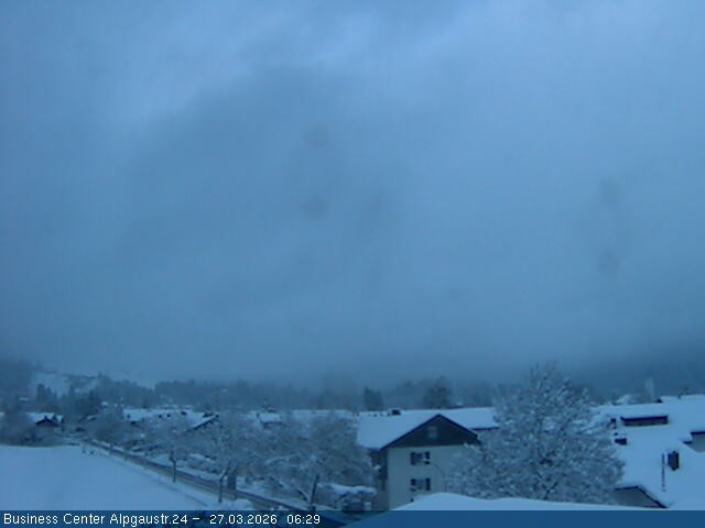 Archiv Foto Webcam Ortseingang Oberstdorf