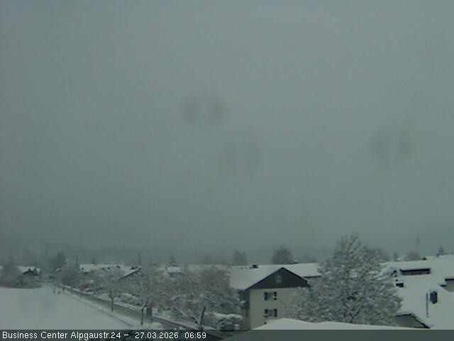 Archiv Foto Webcam Ortseingang Oberstdorf