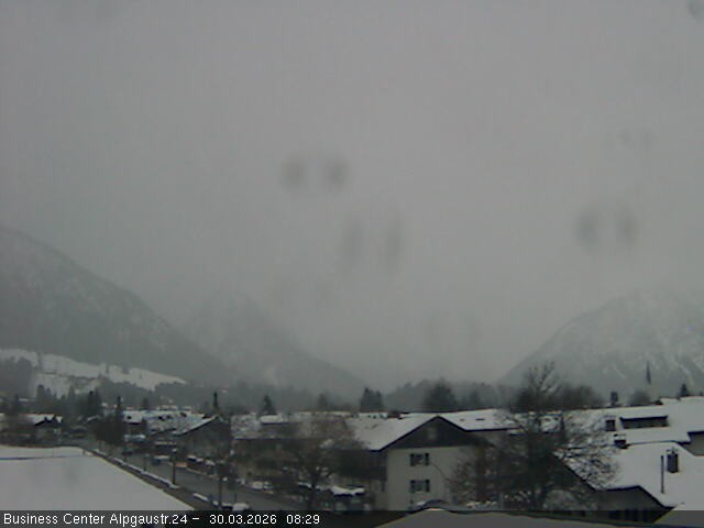 Archiv Foto Webcam Ortseingang Oberstdorf