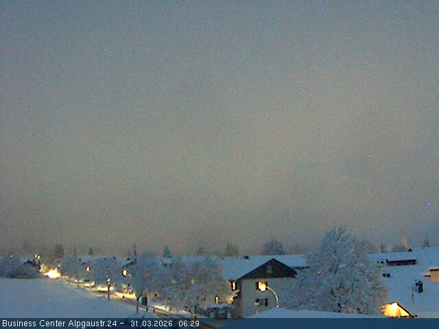 Archiv Foto Webcam Ortseingang Oberstdorf