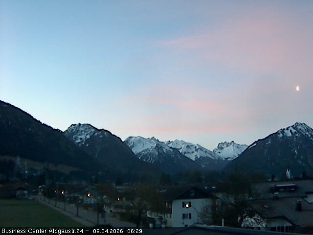 Archived image Webcam At the outskirts of Oberstdorf
