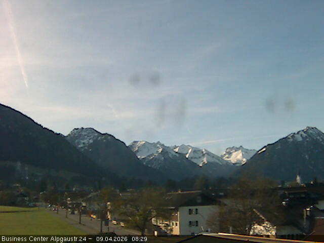 Archived image Webcam At the outskirts of Oberstdorf