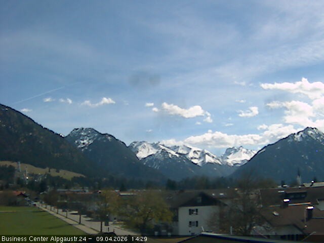 Archived image Webcam At the outskirts of Oberstdorf