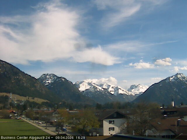 Archived image Webcam At the outskirts of Oberstdorf