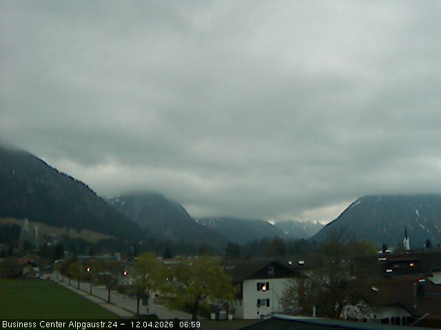 Archived image Webcam At the outskirts of Oberstdorf