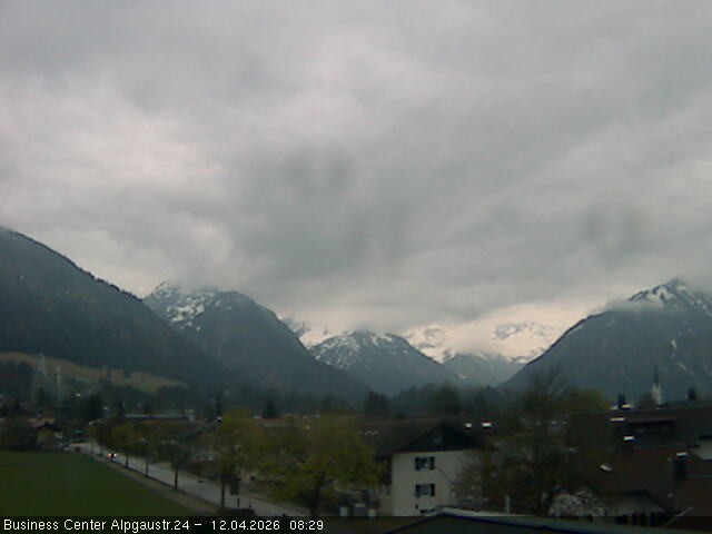 Archived image Webcam At the outskirts of Oberstdorf