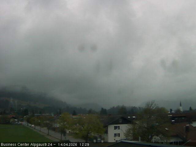 Archiv Foto Webcam Ortseingang Oberstdorf