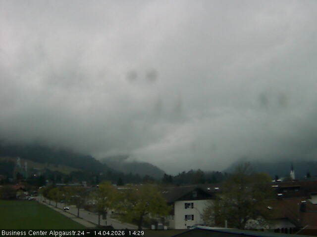 Archiv Foto Webcam Ortseingang Oberstdorf