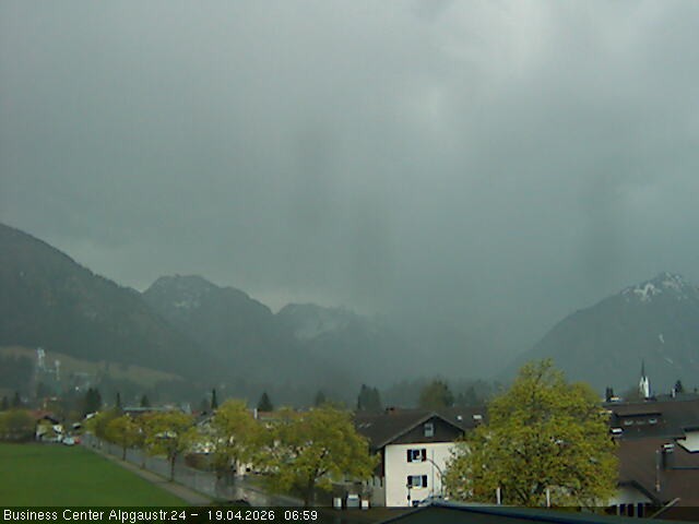 Archived image Webcam At the outskirts of Oberstdorf